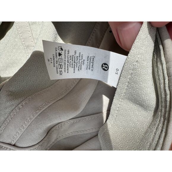 Lululemon Embroidered Baller Hat Soft Women\'s One Size Tan/Beige